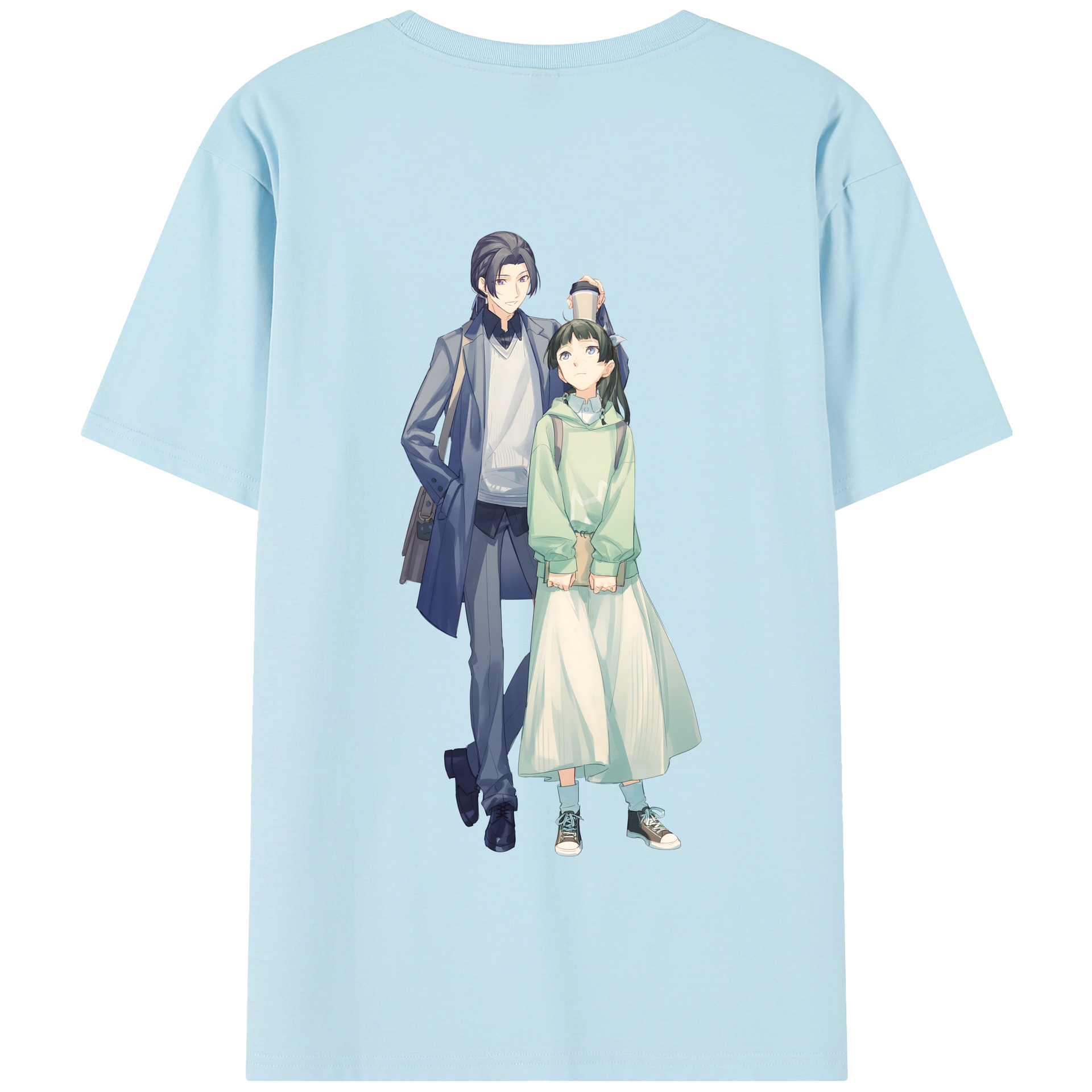 （画像用） 薬屋のひとりごと The Apothecary Diaries 綿100％半袖Tシャツ（背面プリント）